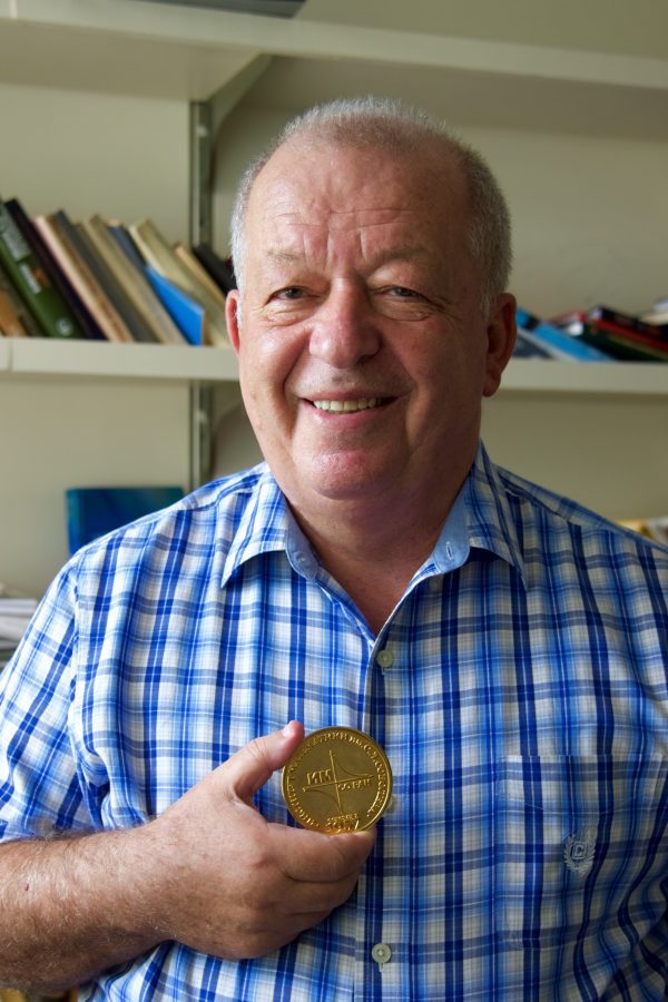 Klibanov with math medal