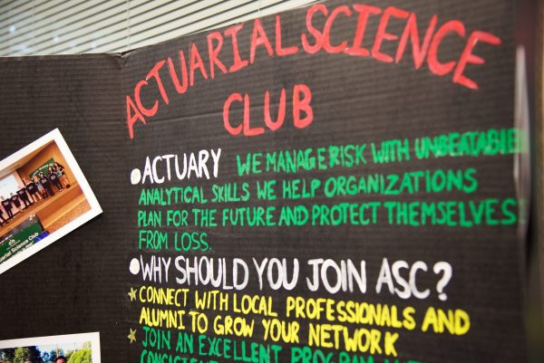 Actuarial Club poster